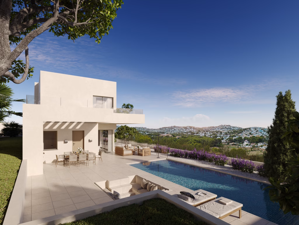 High-end vrijstaande nieuwbouwvilla op 7 minuten loopafstand van zee – Moraira